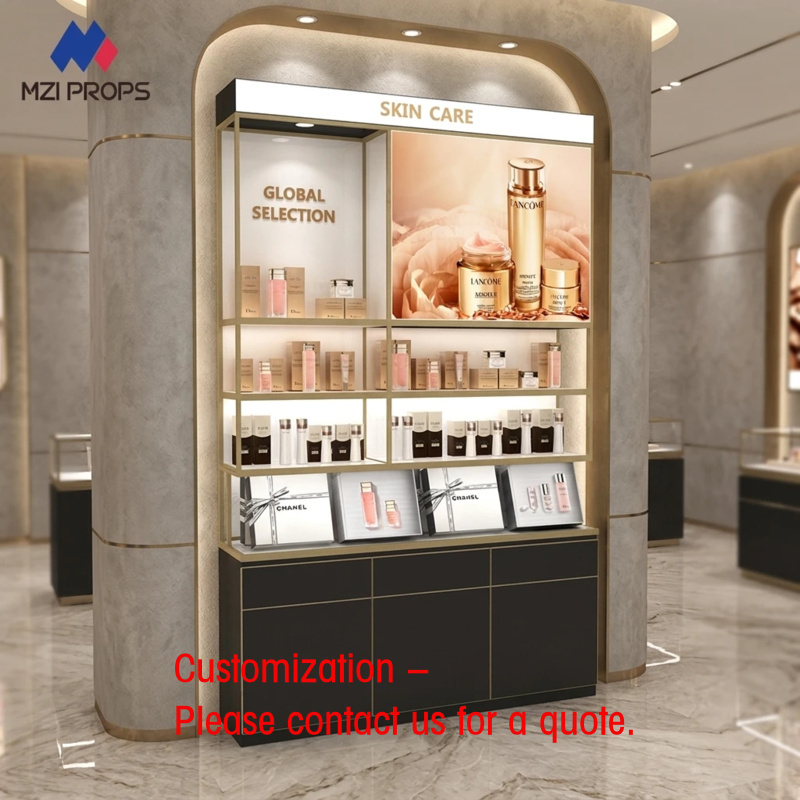Luxury Skincare Shop - custom.Custom Cosmetic Display Stand Luxury Retail