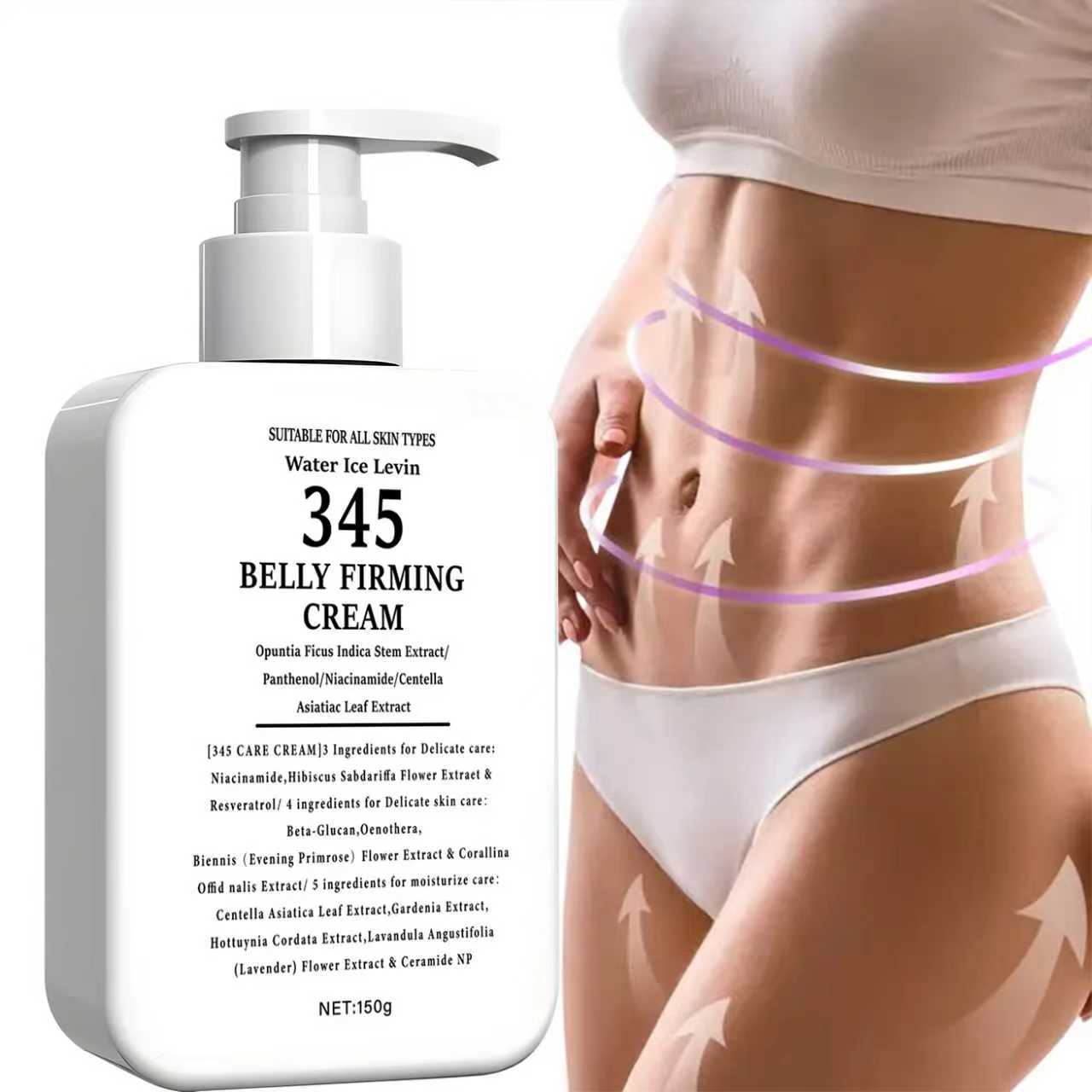 Luxury Skincare Brands - Water Ice Levin 345 Belly Firming