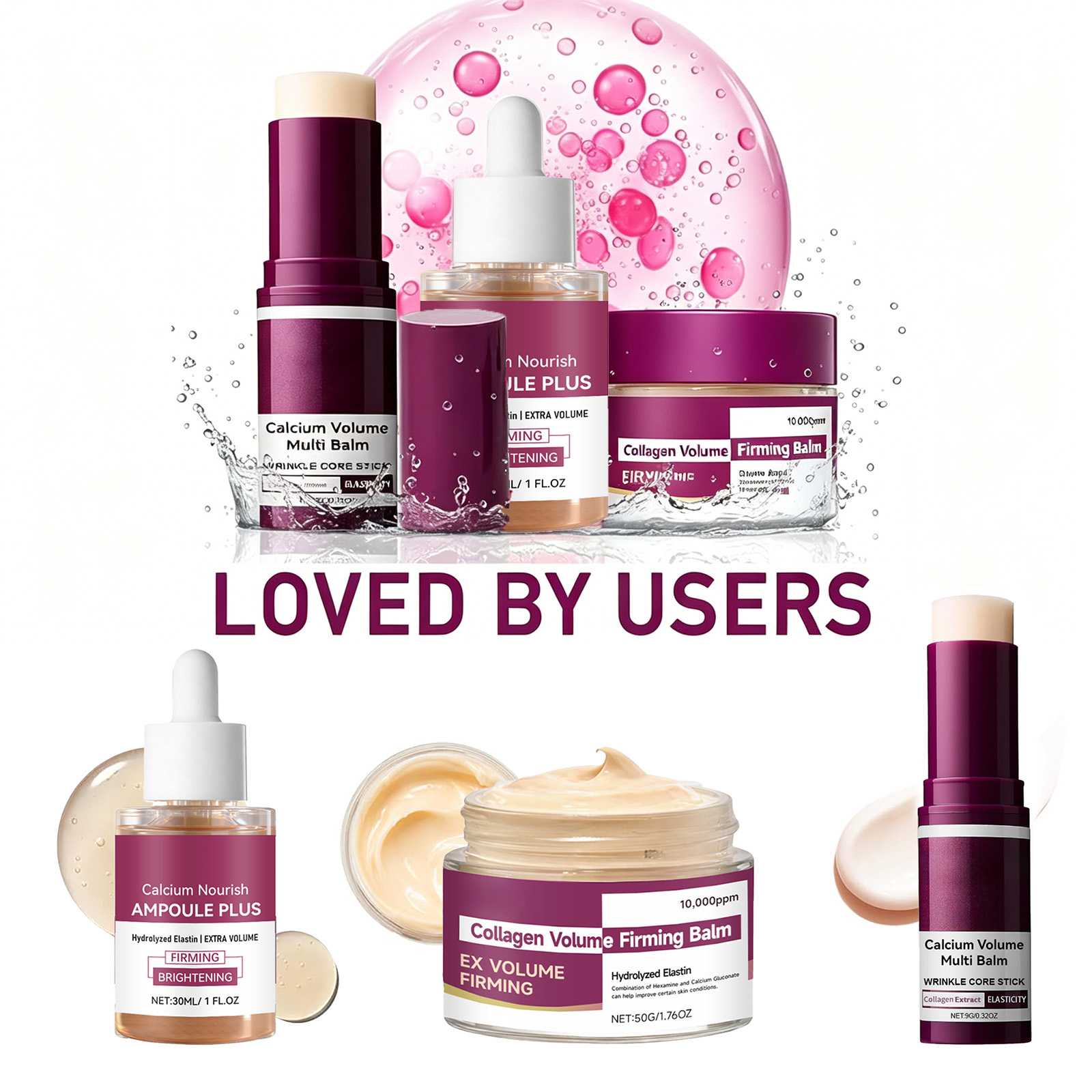 Luxury Skincare Brands - Korean Calcium Volume Multi Balm+Calcium Collagen
