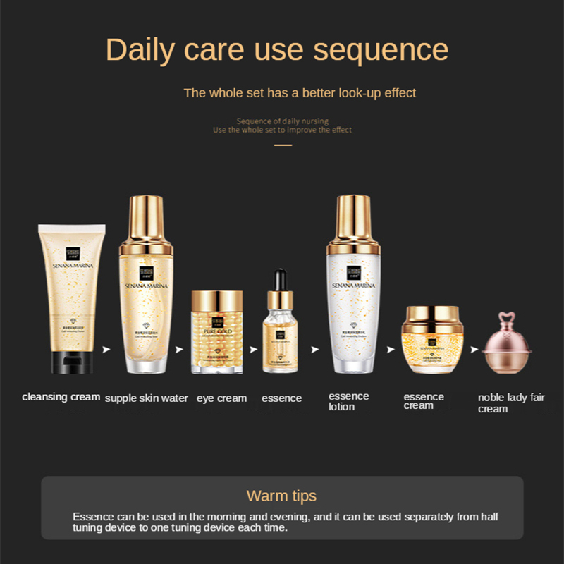 Women 24K Gold Skin Care Set 9 - Luxury Skincare Set For Women review and price