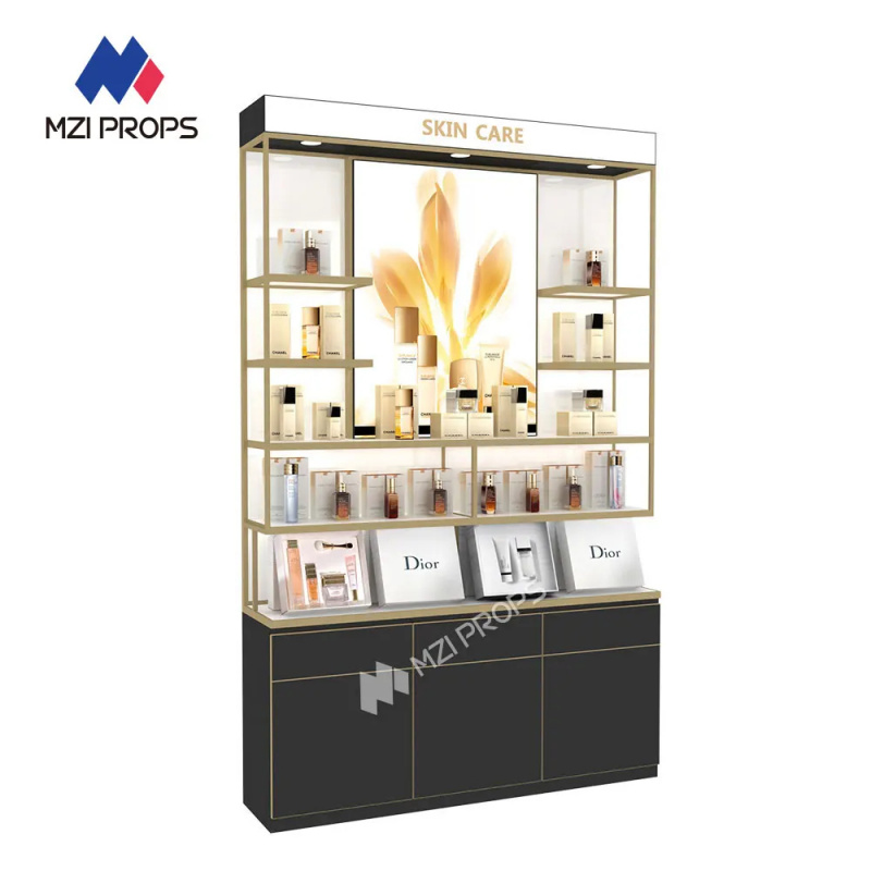 custom.Custom Cosmetic Display - Luxury Skincare Shop review and price
