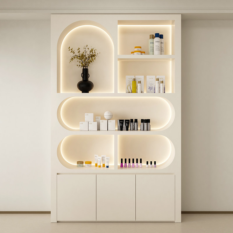 & Luxury Display Cabinet Skinc - Luxury Skincare Shop review and price