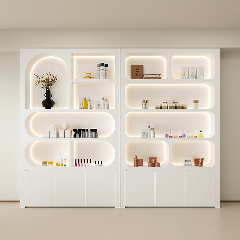 & Luxury Display Cabinet Skinc - Luxury Skincare Shop review and price