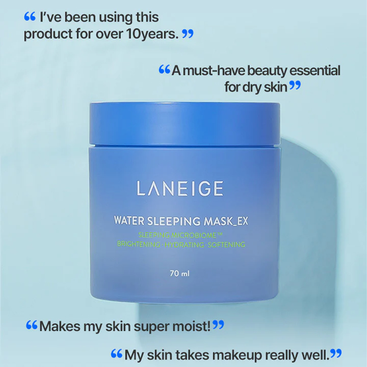 LANEIGE Water Sleeping Mask 70 - Luxury Skincare Treatments review and price
