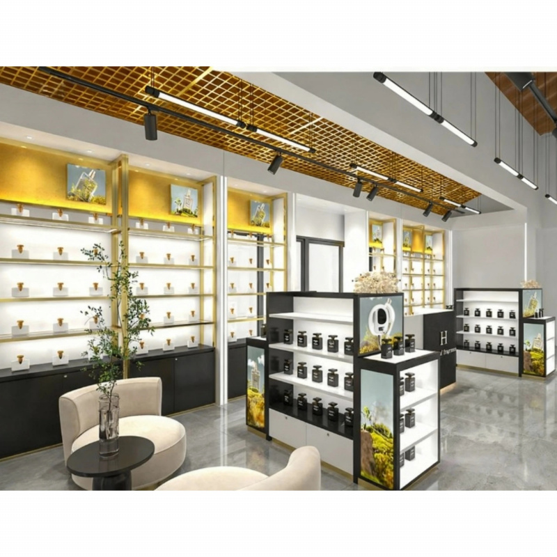 custom.Skin Care Shelves Showc - Luxury Skincare Shop review and price